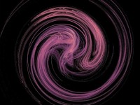A pink purple swirl fractal
