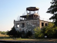 Opuszczona wieża kontroli lotów