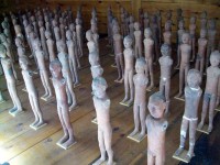 Forntida kinesisk Figurines