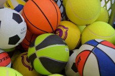 Balónky a míče