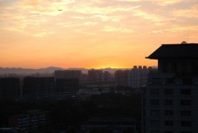 Răsărit de soare la Beijing
