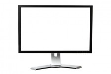 Monitor in bianco