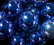 Boules bleues