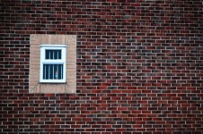 Brick wall and window