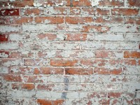 Brick Wall bladderende verf