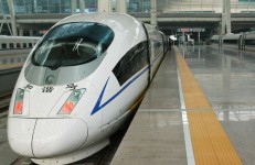 Trem de alta velocidade chineses