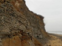 崖の表面