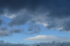 Nuvola a forma di UFO