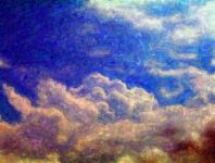 雲の絵画