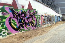 Färgglada Graffiti