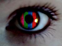 Los ojos de colores