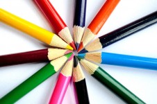 Crayons - background