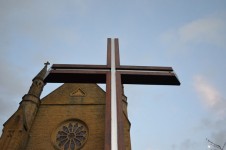 Kříže a kostel