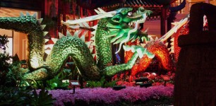 Dragon à Bellagio Casino
