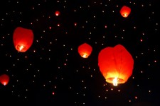 Floating lanterns