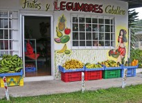 Frutta e verdura in vendita