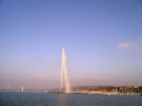 El lago de Ginebra