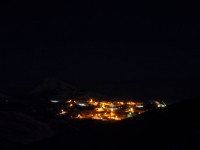 McMurdo stanice v noci