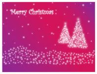 Merry Christmas In Lilac