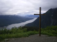 Kříž na hoře