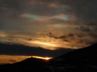 Nacreous And Ordinary Clouds