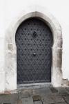 Starý zámek dveří