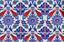 Patrón de mosaico oriental