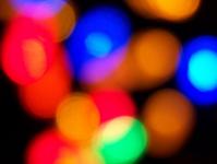 Christmas Lights Out of Focus