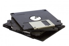 Stapel diskettes