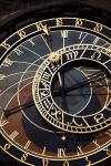 Astronomisch uurwerk van Praag detail