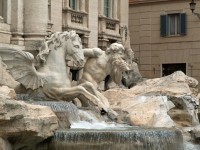 Sculptures of Trevi Fountain