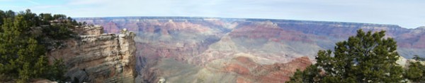 South Rim do Grand Canyon no Arizona, EU