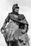 Staty av en romersk soldat