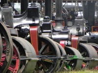 Steam vontató motorok