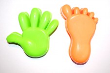 Plastico di mani e piedi
