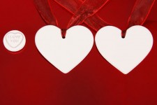Valentine hjärtan