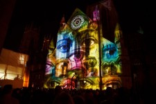 Video mapping projectie