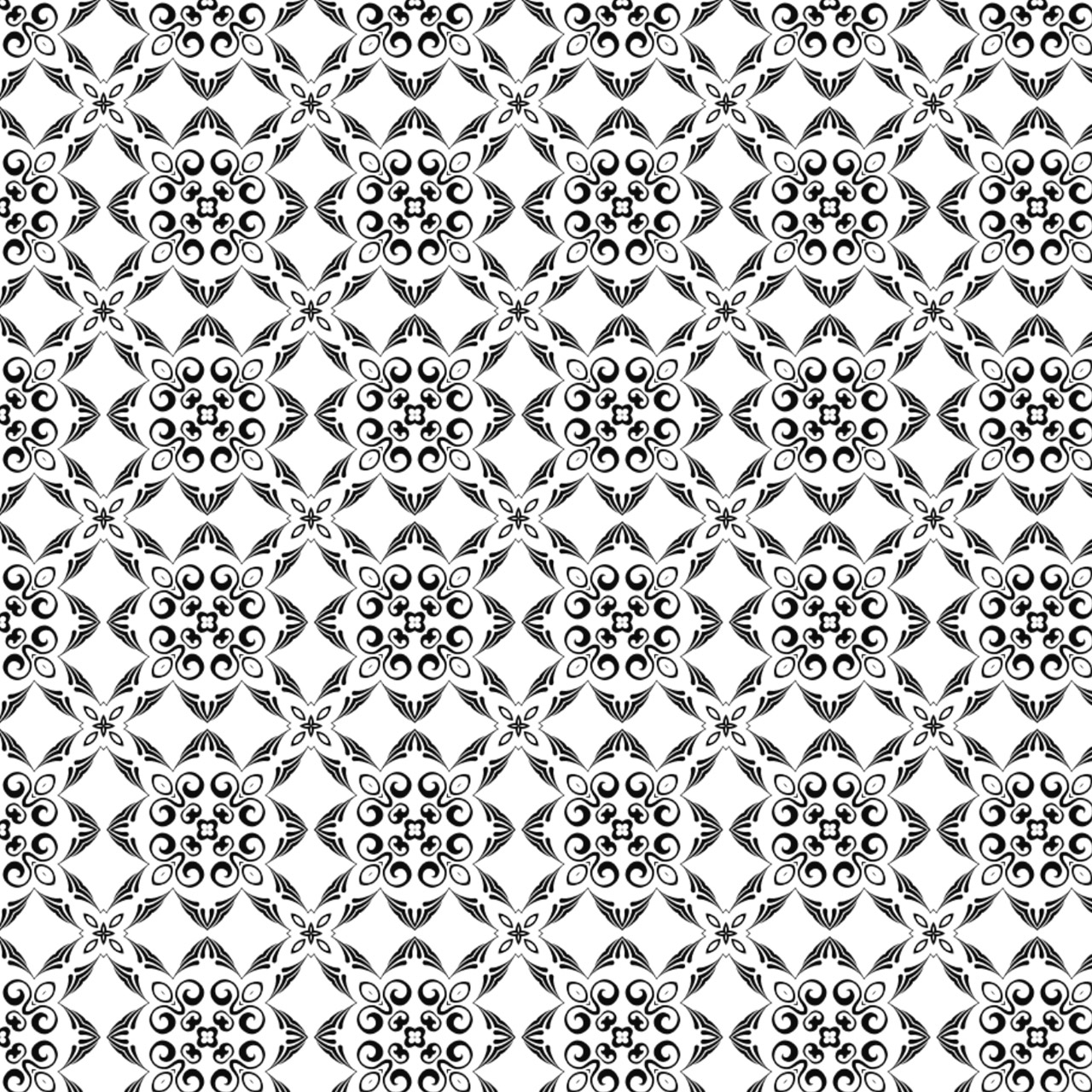 Black And White Patterned Background