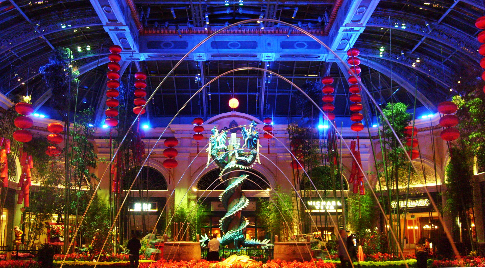 Dragon Garden - Bellagio Casino Free Stock Photo - Public ...