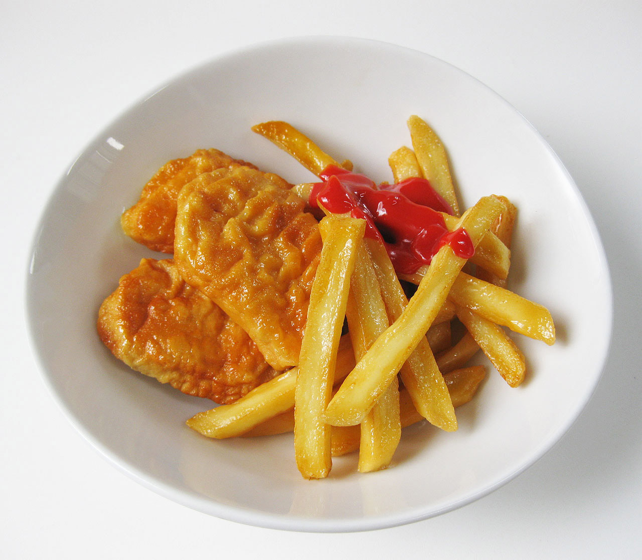 Francés fritas y nuggets de pollo Stock de Foto gratis - Public Domain ...
