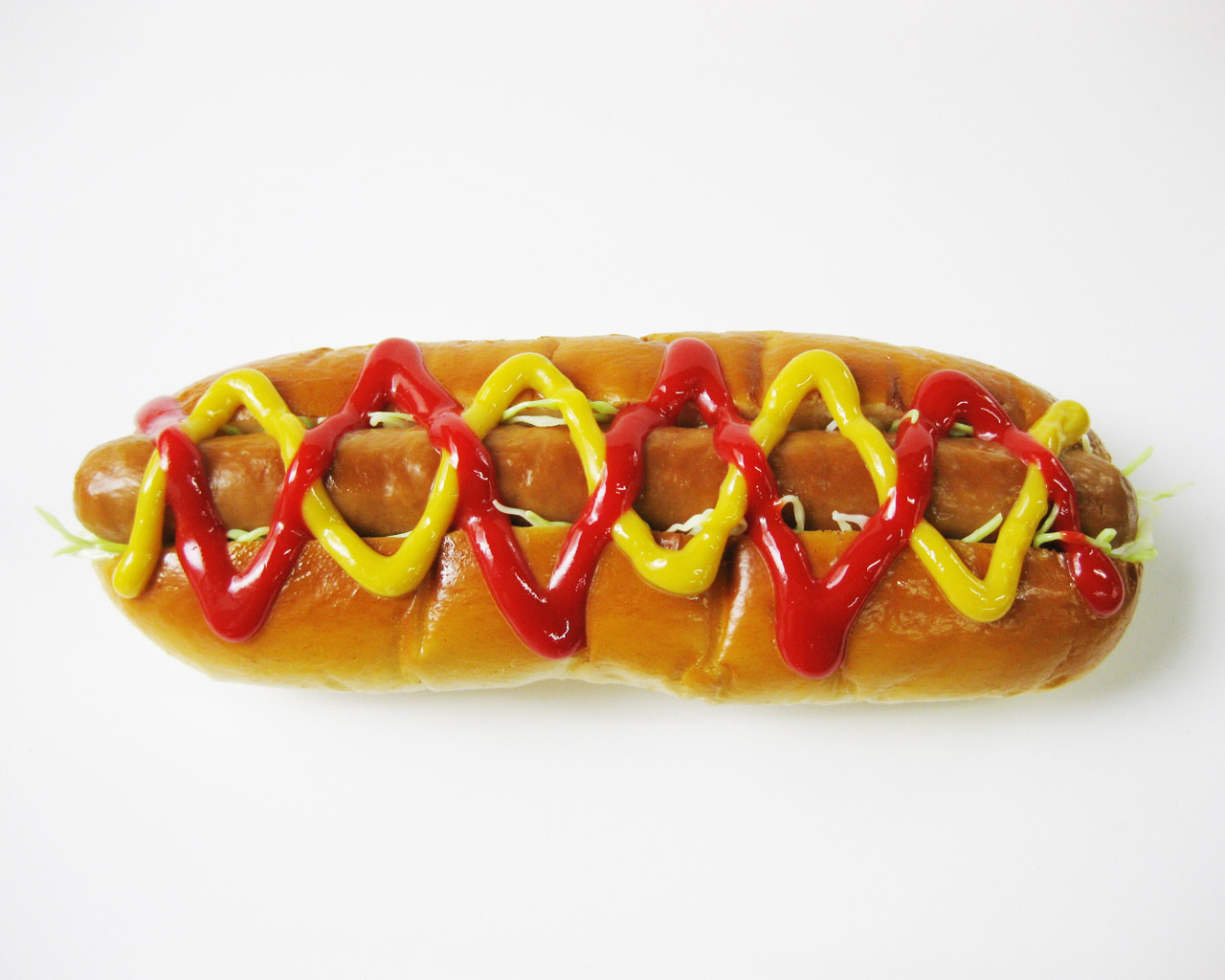 Hot Dog With Cabbage Free Stock Photo - Public Domain Pictures