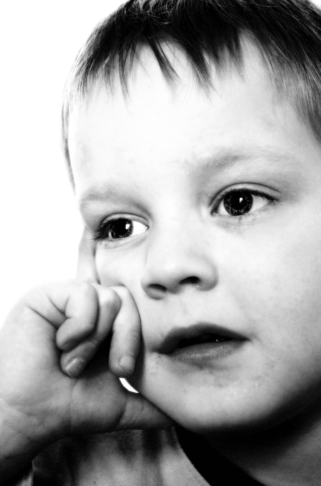 Thoughtful Child Free Stock Photo Public Domain Pictures