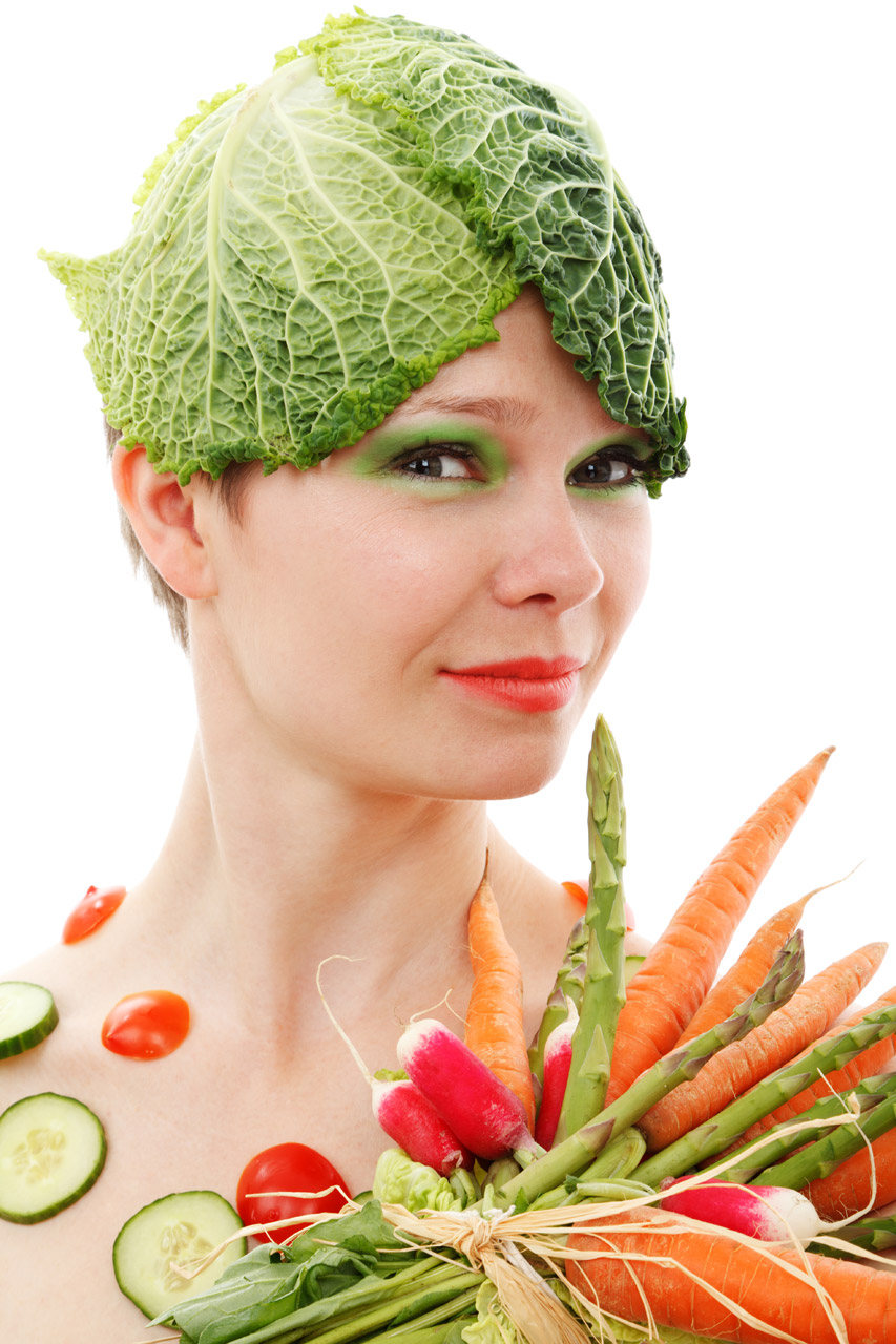Vegetable Girl Free Stock Photo - Public Domain Pictures
