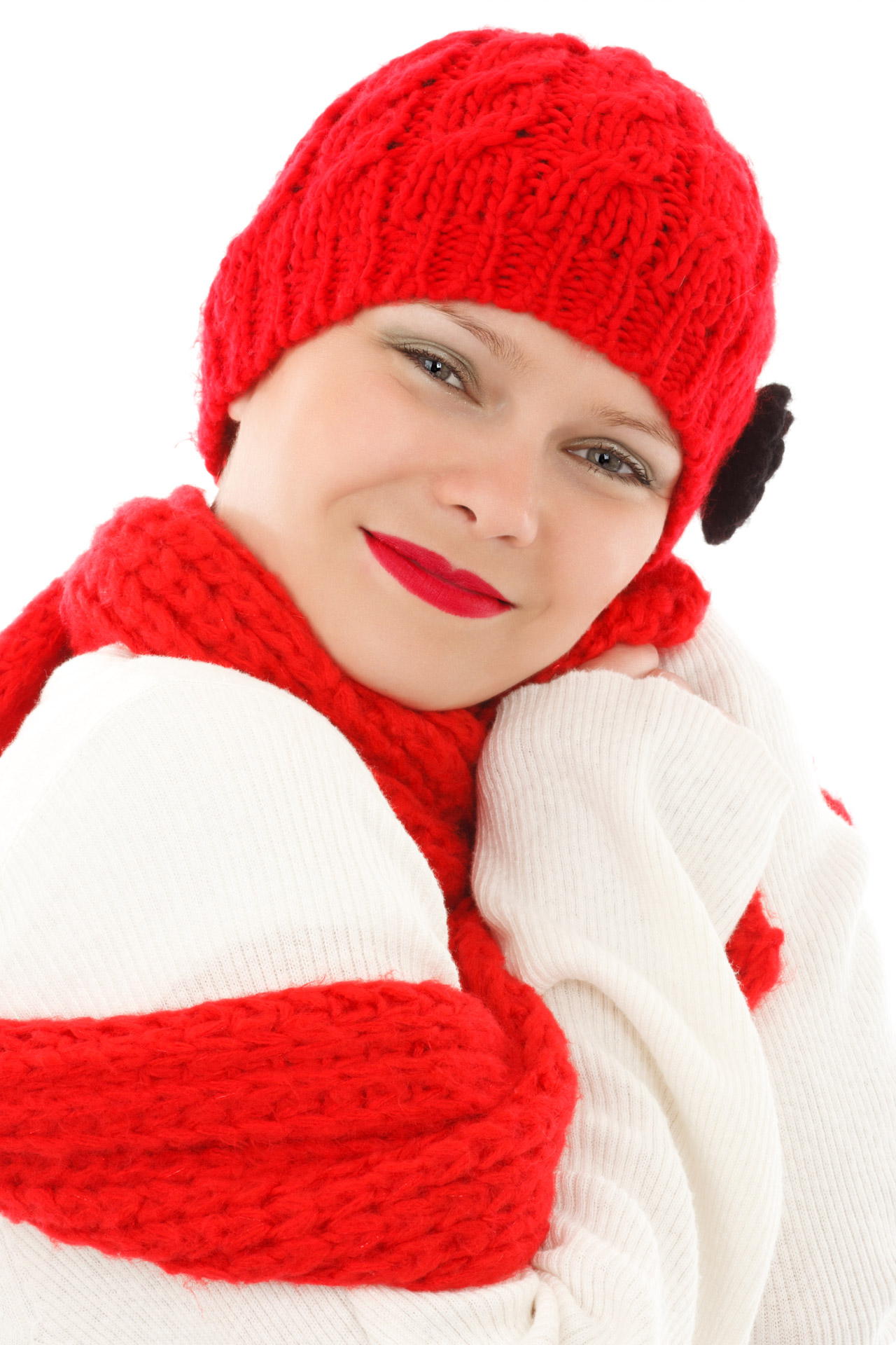 winter-woman-in-red-free-stock-photo-public-domain-pictures