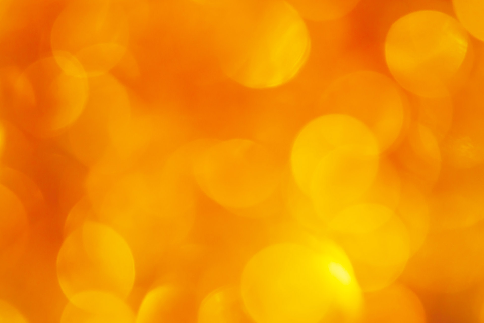 Yellow And Orange Blurred Lights