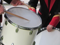 Brass band tambour