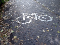 Brick Bike Path