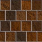Brown bricks