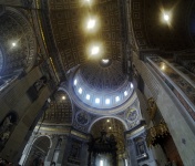 Plafond in het Vaticaan, Rome