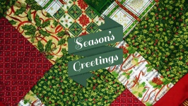 Christmas Quilt Holiday Greeting
